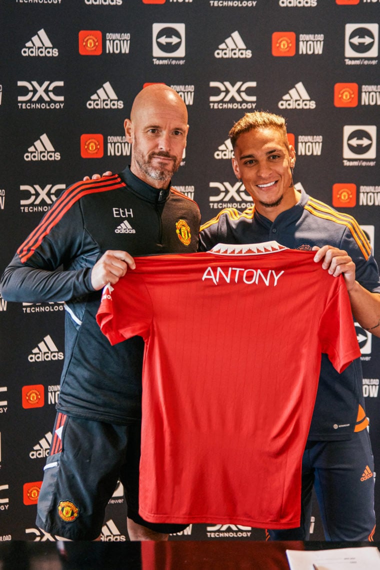 Antony Pictured Wearing Manchester United Shirt After Sealing M Move