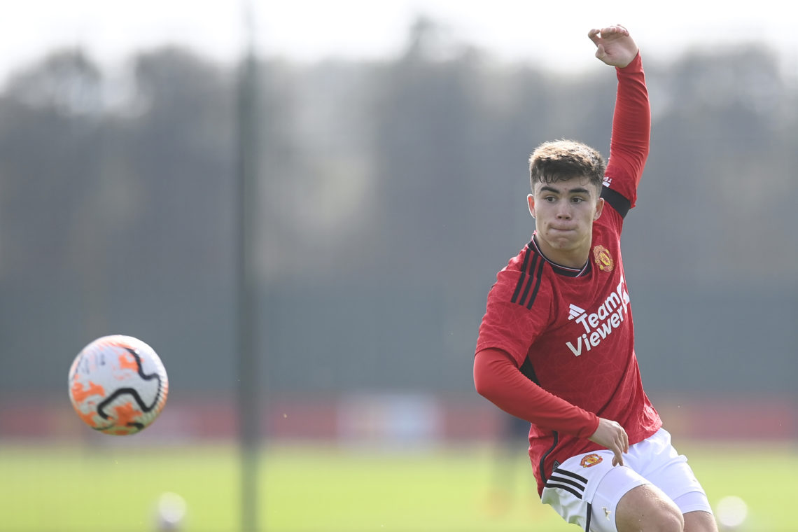 Harry Amass And Jack Fletcher Celebrate Scoring First Man Utd U18 Goals