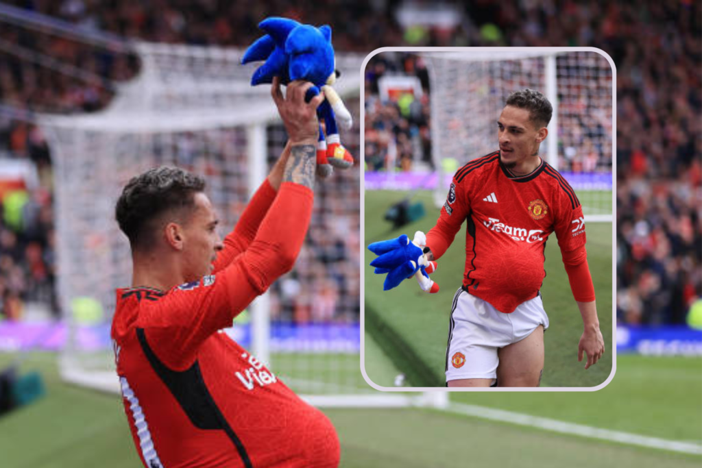 Why Antony Celebrated With A Sonic The Hedgehog Toy After His Goal Vs