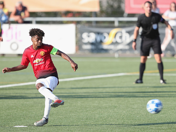 Manchester United wonderkid Angel Gomes has been sending a message to Jose Mourinho