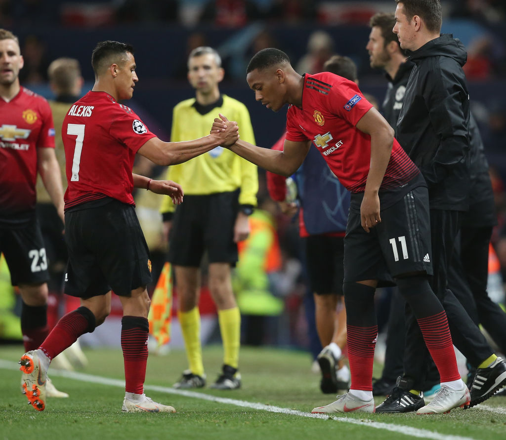 Offloading Sanchez to PSG could be key to getting Martial to sign new contract
