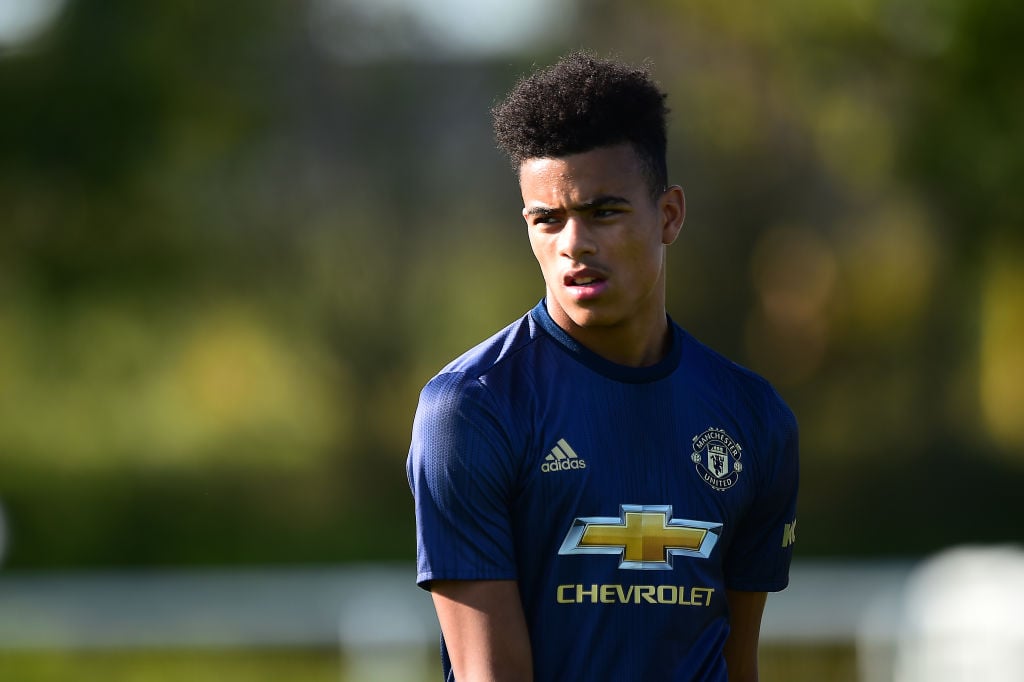 Mason Greenwood makes it 13 goals in 10 games for United's academy