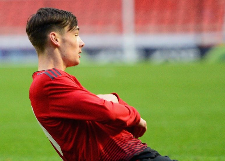 It won't be long before United youngster Dylan Levitt is playing under Ryan Giggs