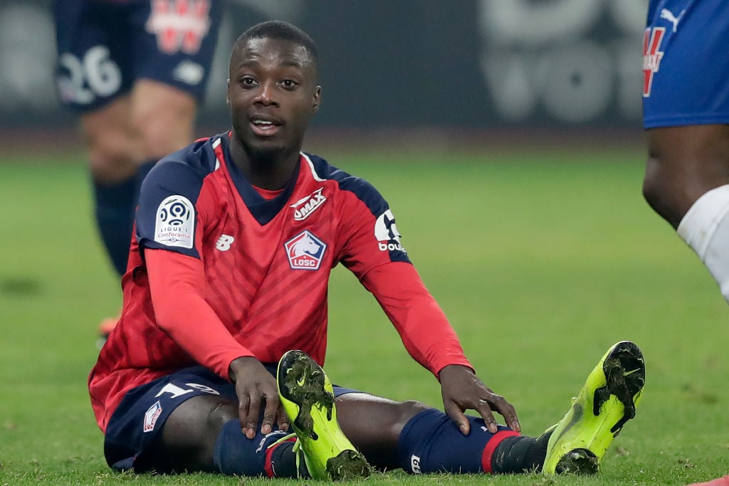 Manchester United fans react to Nicolas Pepe reports