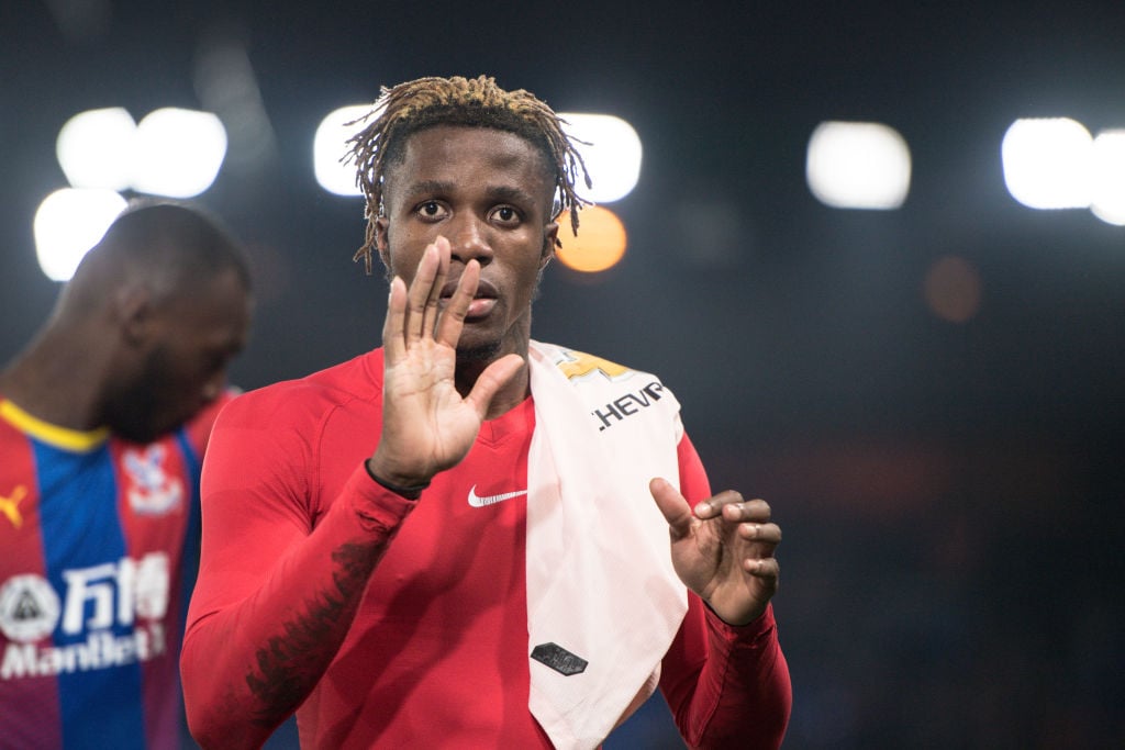 Manchester United's most recent exit says Wilfried Zaha tried to recruit him