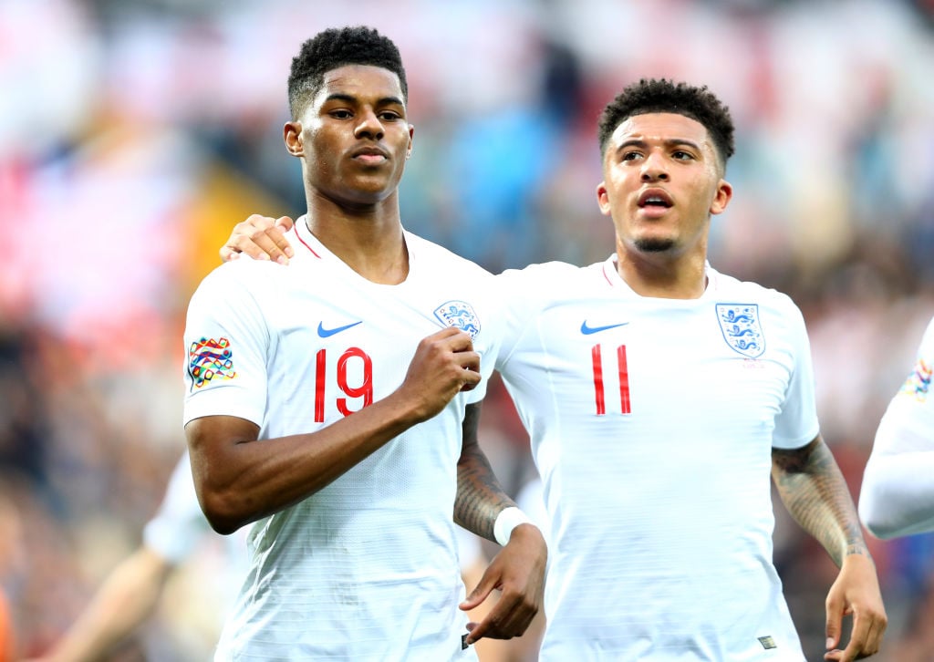 Manchester United fans react to Jadon Sancho's England performance