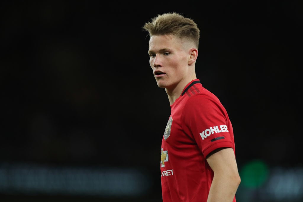 Scott McTominay puts in commanding performance for Manchester United in the absence of Paul Pogba against Leicester City in the Premier League