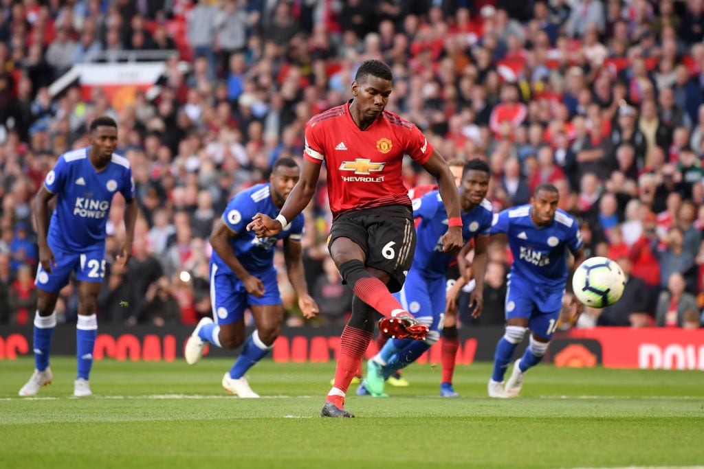 Looking back on Paul Pogba inspiring United victory over Leicester last ...