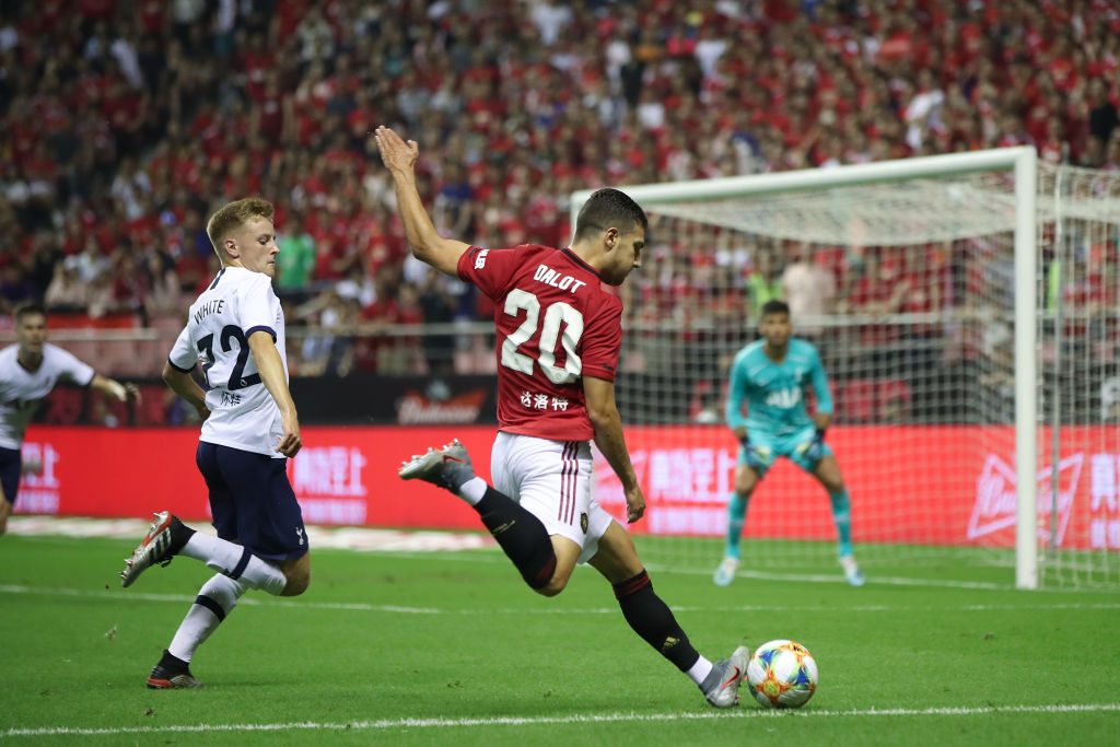 Diogo Dalot drops hint he is ready to make United return