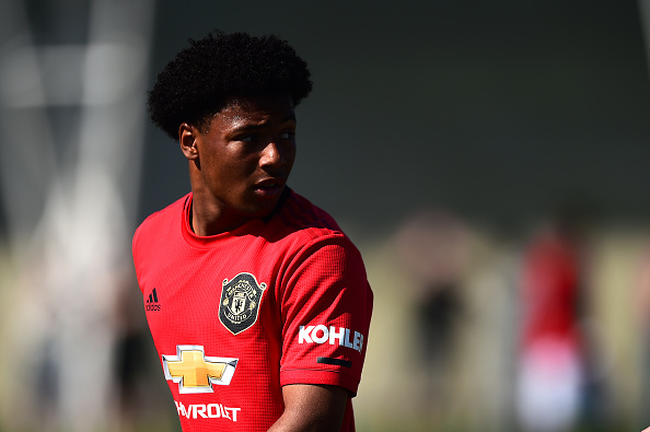 Dillon Hoogewerf already called into United's under-23s