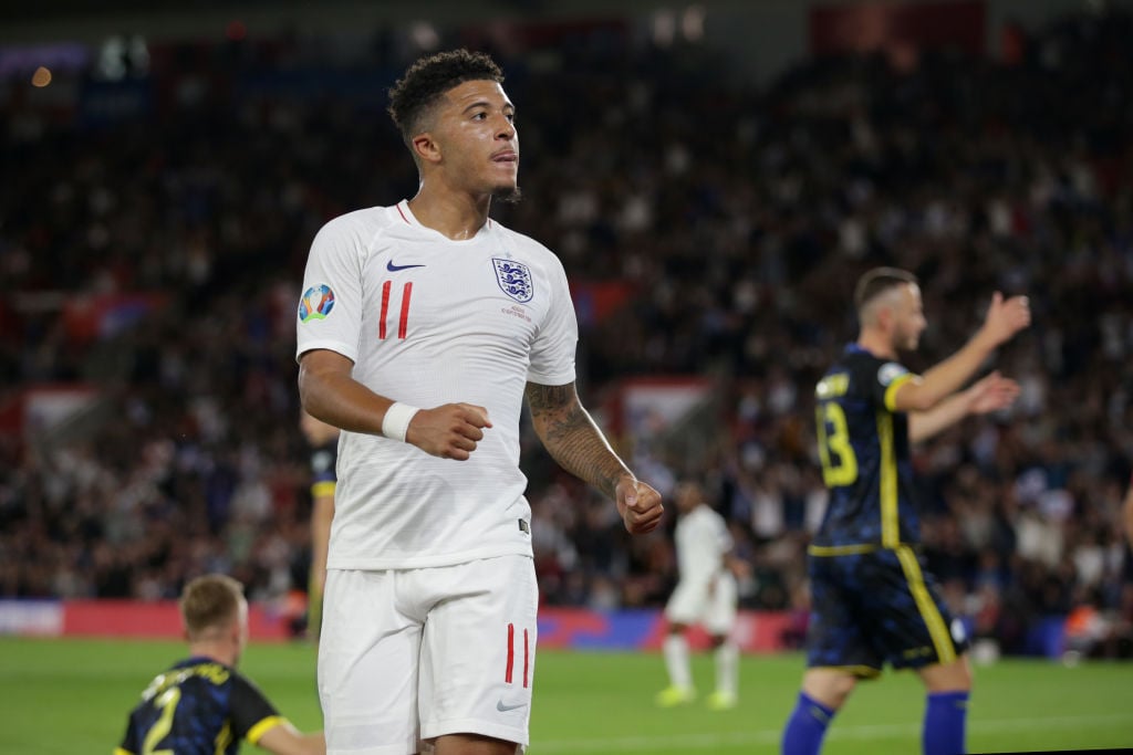 United fans react to Jadon Sancho's latest England performance