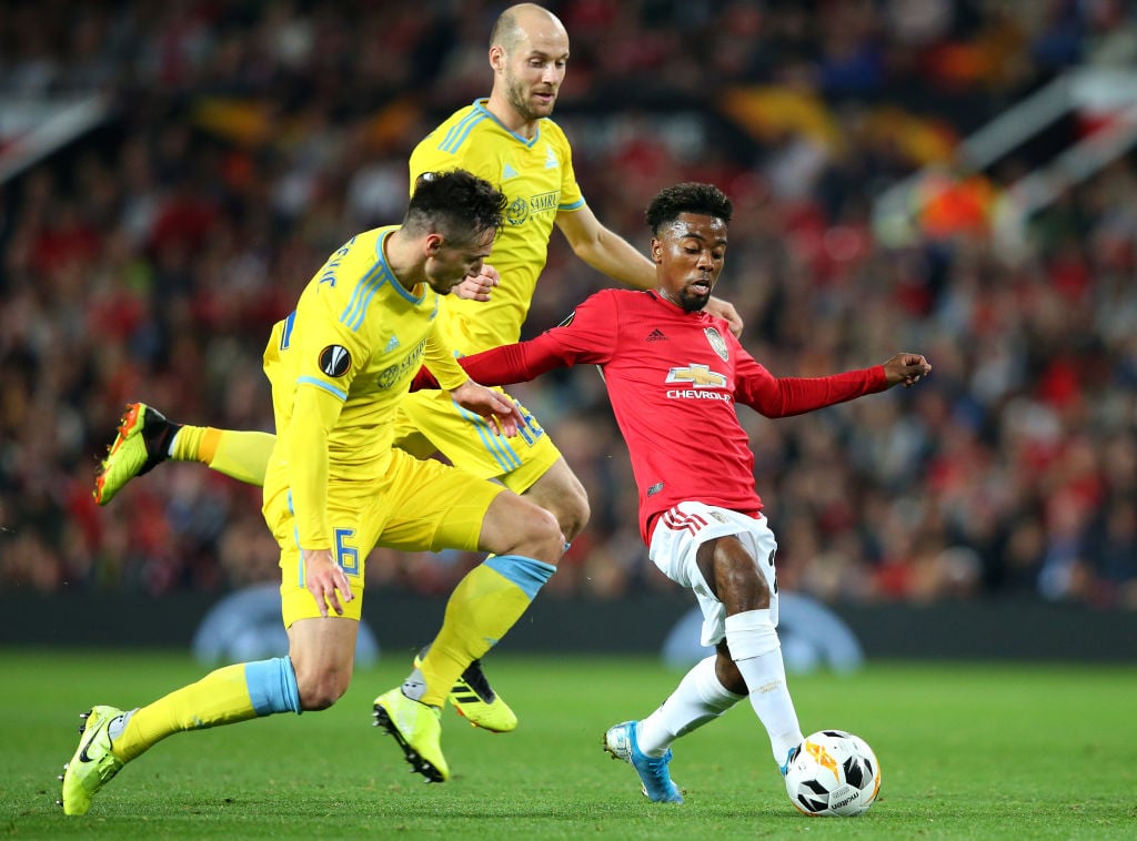 Manchester United fans react to Angel Gomes' performance