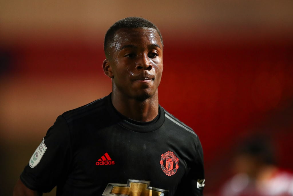 Ethan Laird among six United youngsters training with first team
