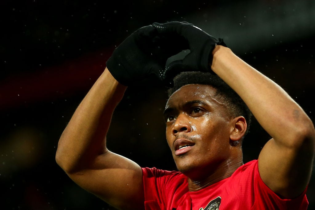 Manchester United fans rave about Anthony Martial's performance and goal