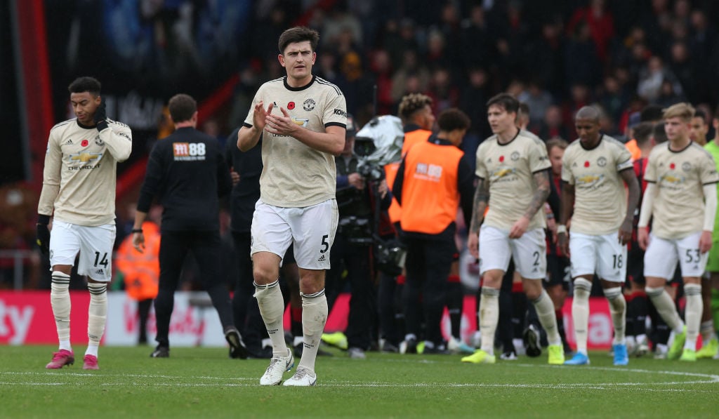 United fans express worry Maguire and Lindelöf partnership is not clicking