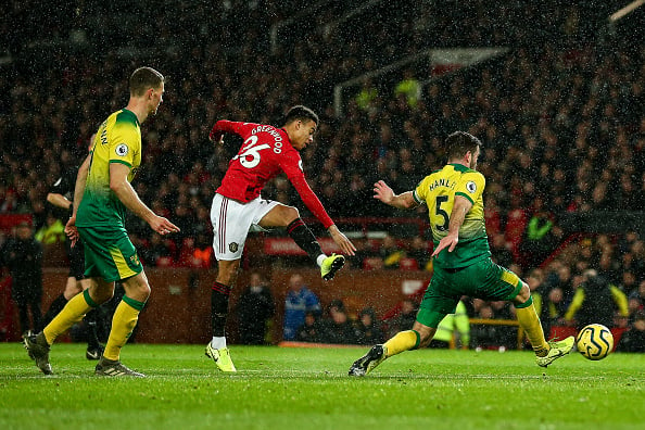 Greenwood outperforming expectations as he hits ninth goal of season for United