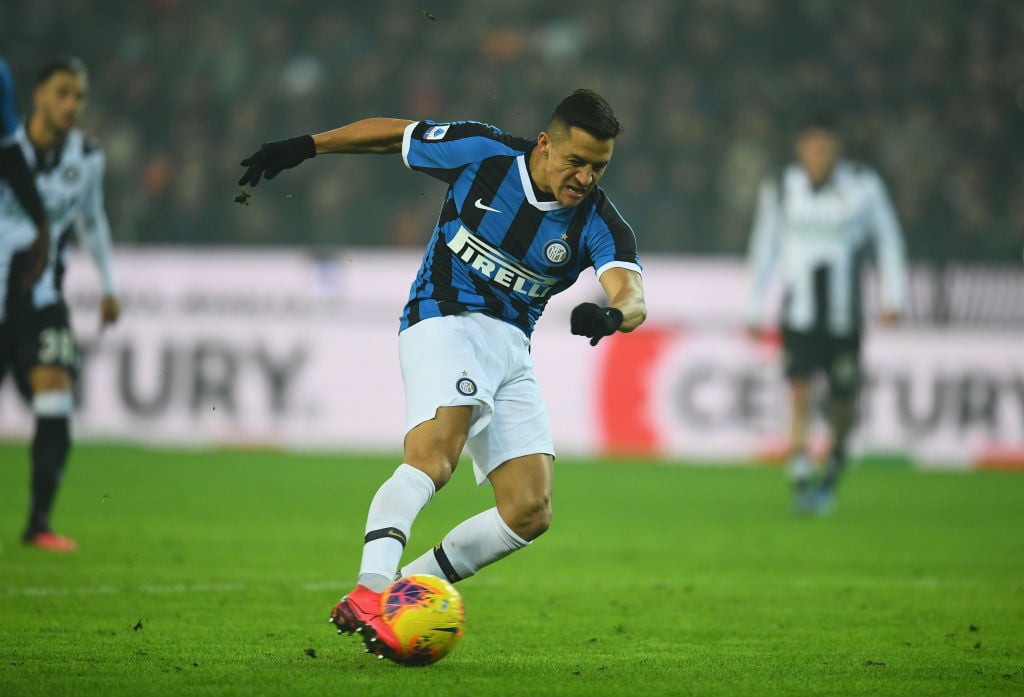 Fans react to United loanee Alexis Sanchez's performance for Inter