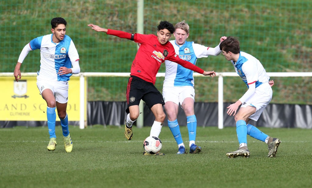 Zidane Iqbal scores first goal for Manchester United's under-18s