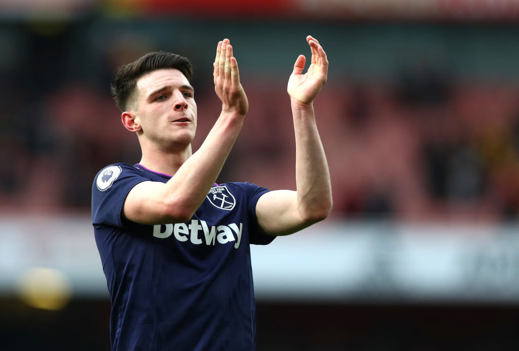 Manchester United links to Declan Rice have gone quiet, but don't rule it out