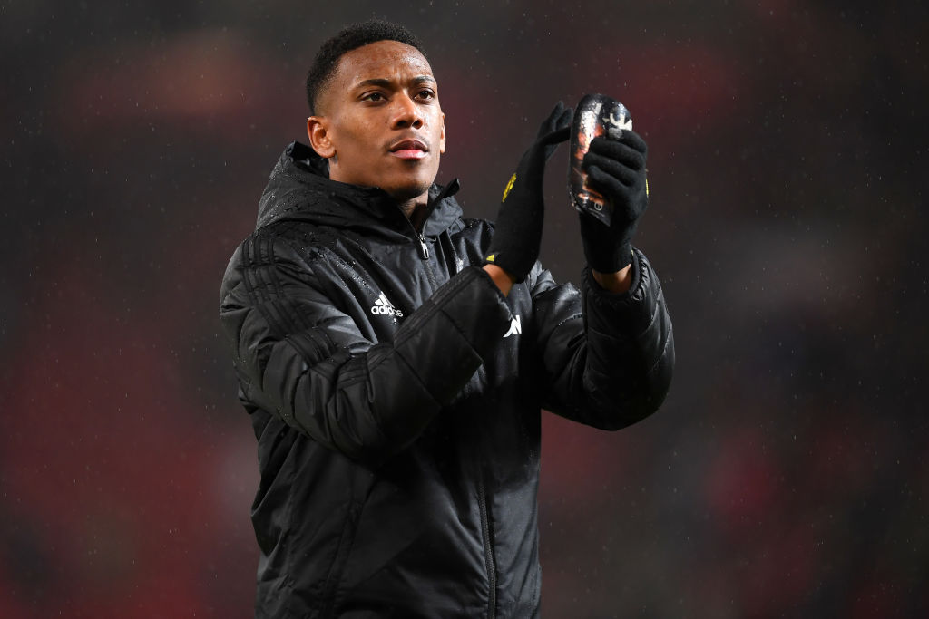 Anthony Martial has a more prolific scoring rate than Liverpool trio