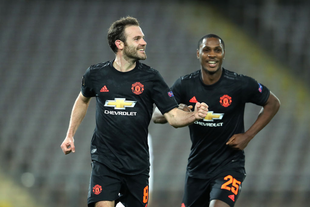 Owen Hargreaves reacts to Manchester United's 5-0 win over LASK