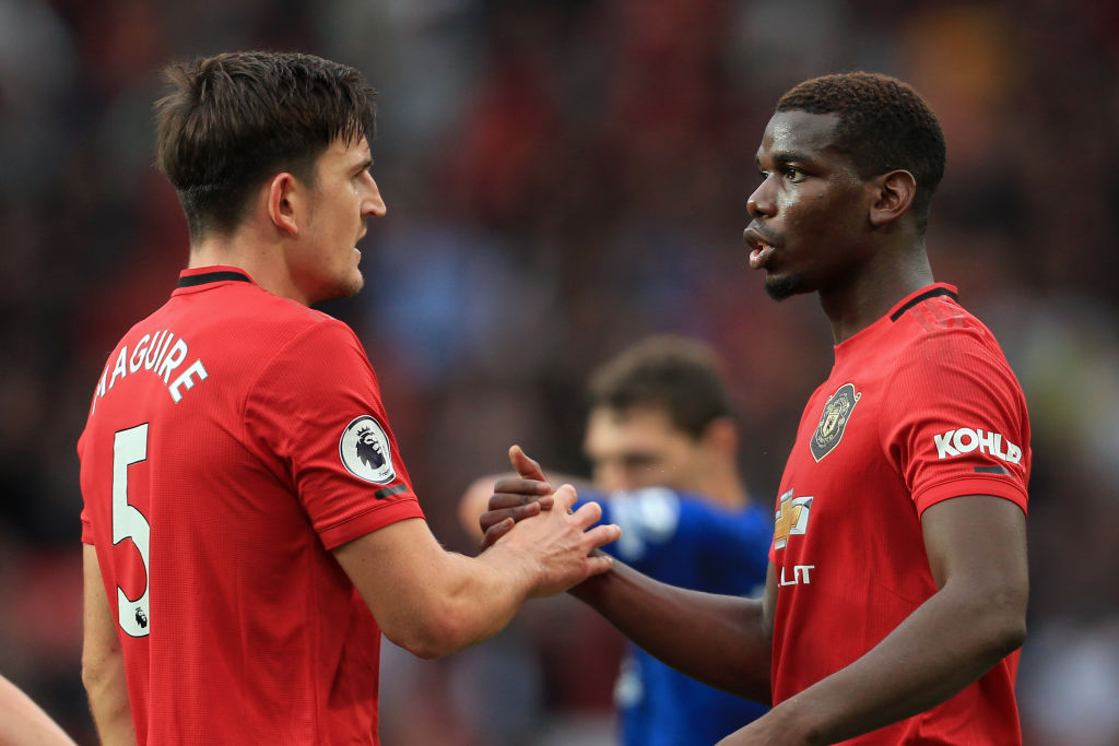 Harry Maguire excited for Paul Pogba's return