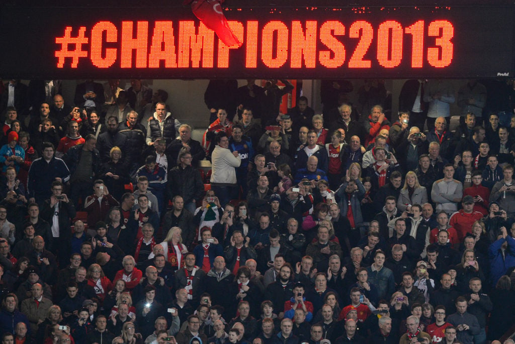 25 Pictures Of Manchester United Celebrating Winning 20th Title In 2013