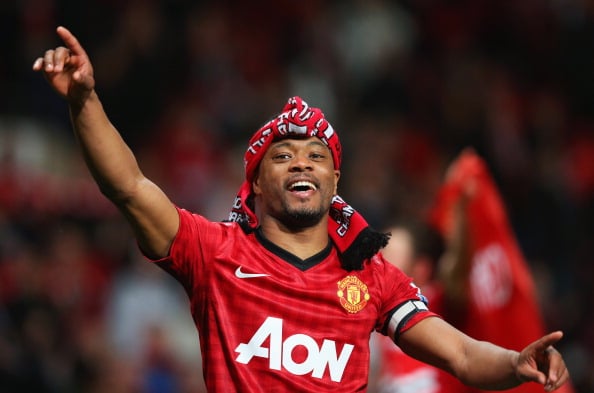Patrice Evra thanks Manchester United as he completes his coaching badges