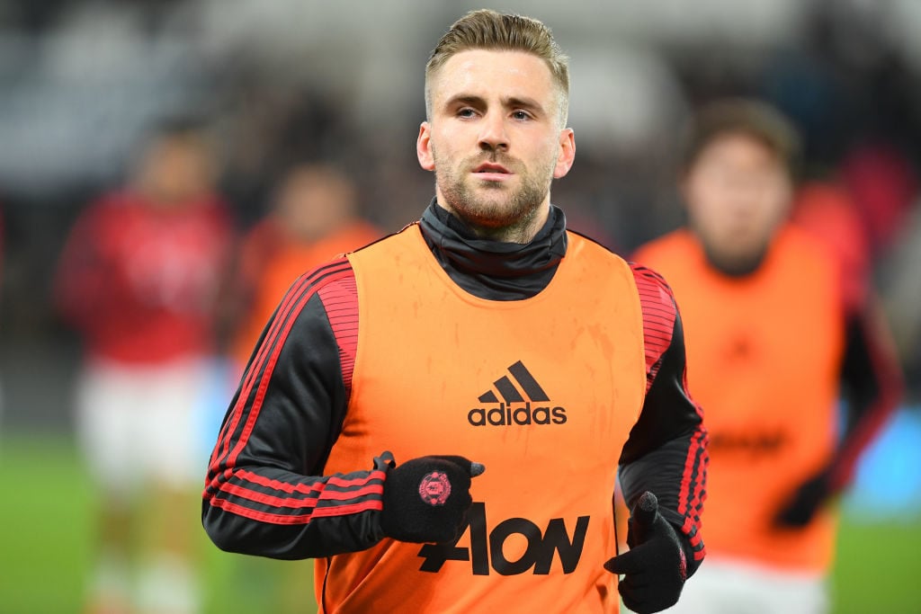 Luke Shaw Looks In Fantastic Shape Ahead Of Manchester Uniteds Restart