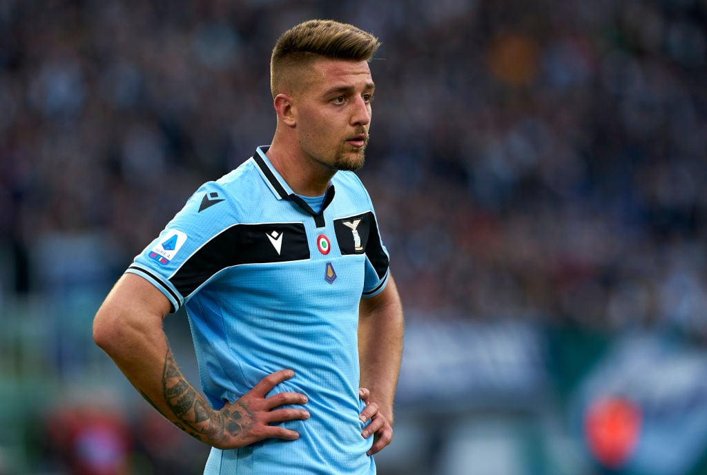 Sergej Milinkovic-Savic is unlikely to tempt Manchester United right now