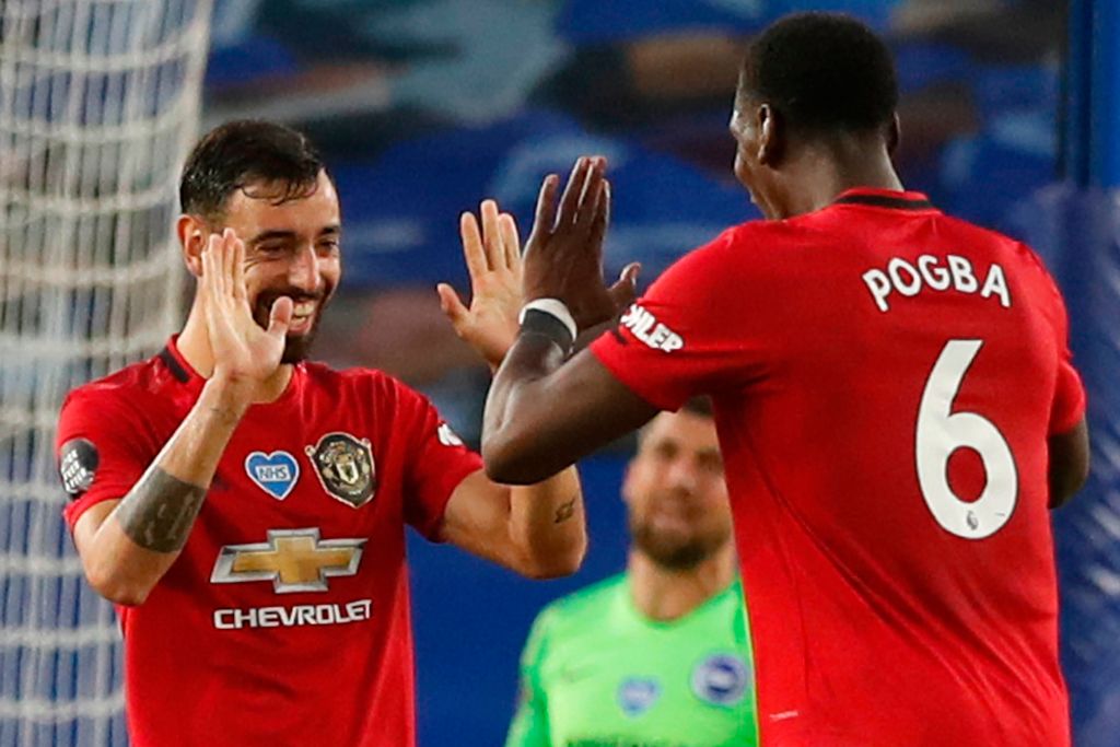 219 minutes of dominance: Pogba and Fernandes partnership perfect so far