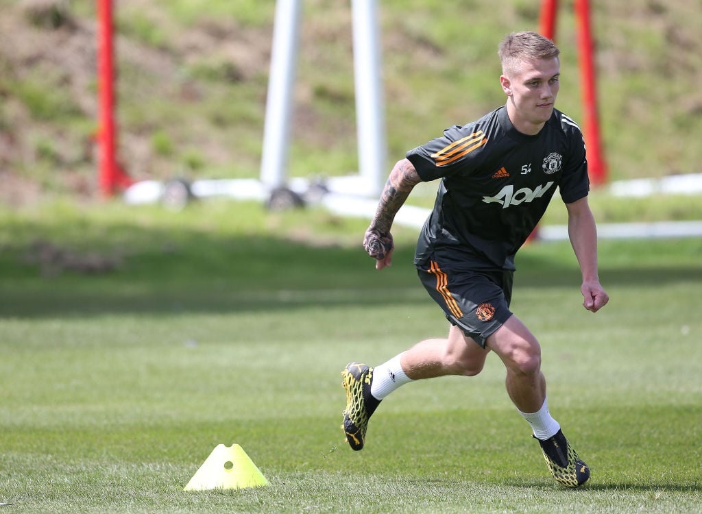 Manchester United U23 Training Session