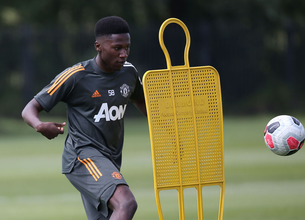 Manchester United U23 Training Session