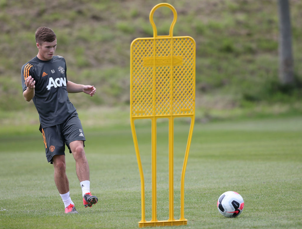 Manchester United U23 Training Session