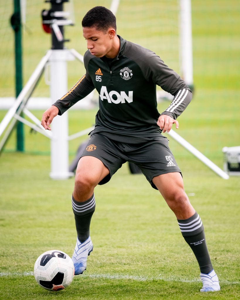 Manchester United U18 Training Session