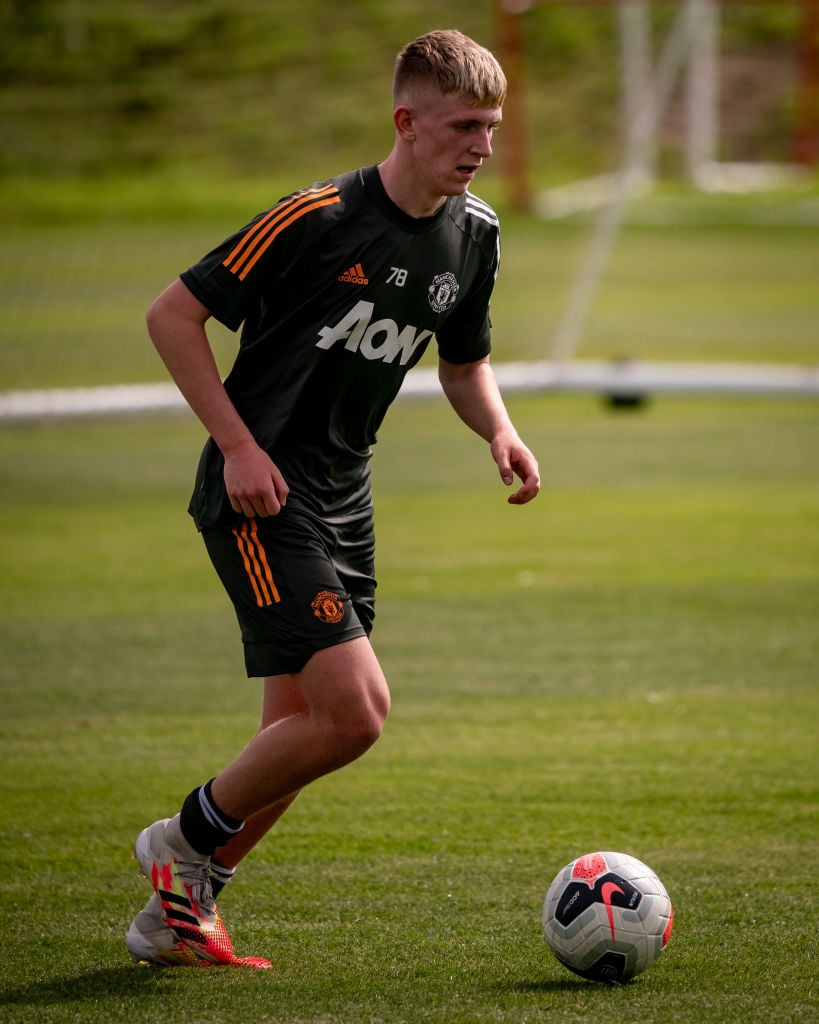 Manchester United U18 Training Session
