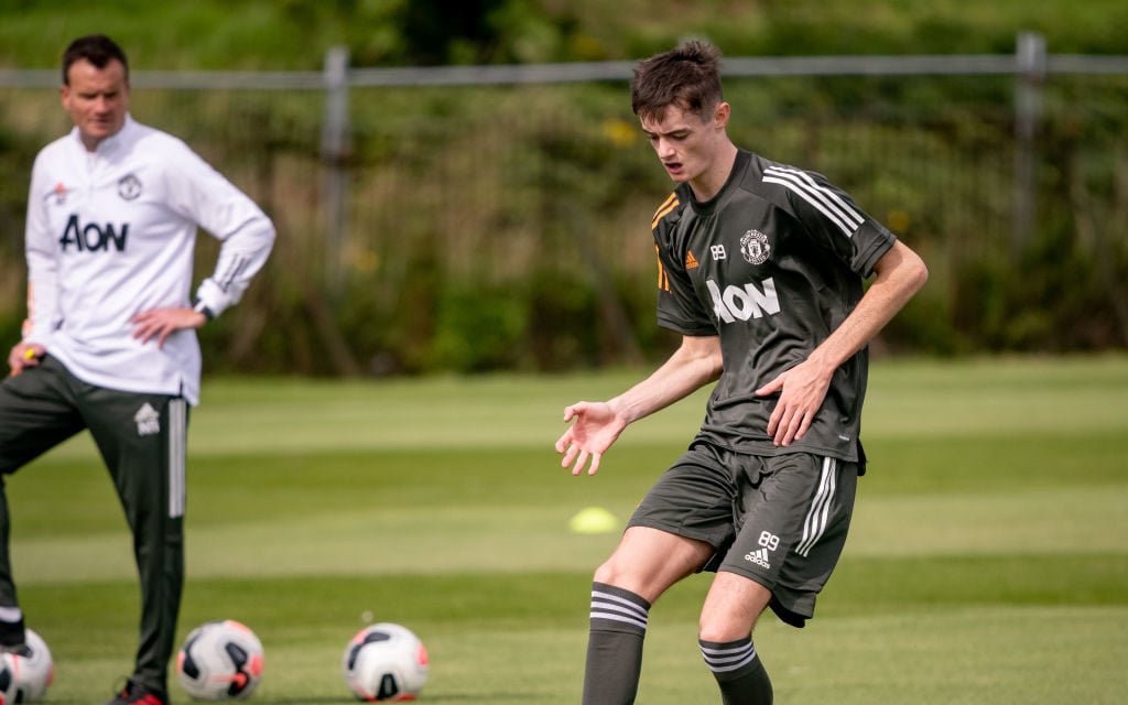 Joe Hugill gets off to perfect start with brace for United's under-18s side