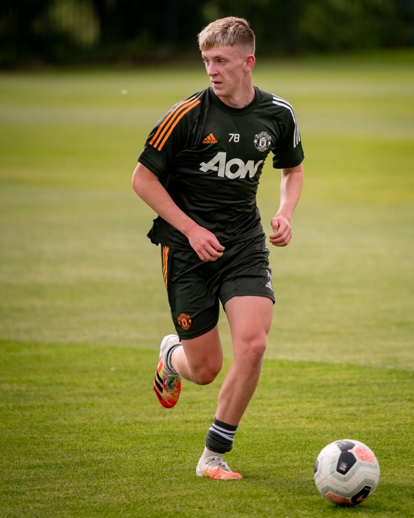 Manchester United U18 Training Session