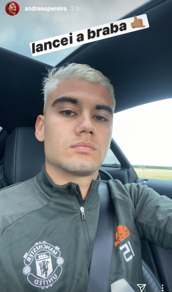 Andreas Pereira shows off new look, but will he catch Solskjaer's