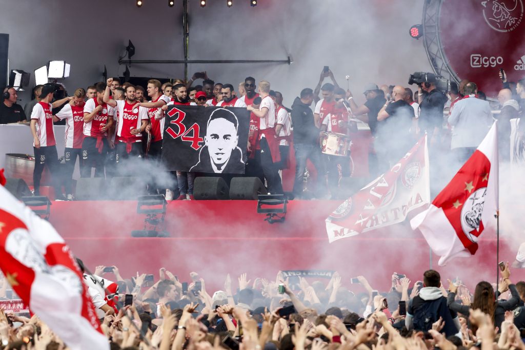 Dutch Eredivisie"honoring of Ajax Amsterdam"