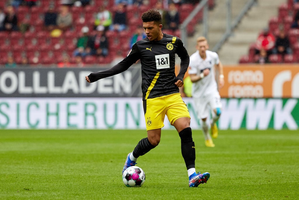 Augsburg aim double dig at Dortmund over Jadon Sancho