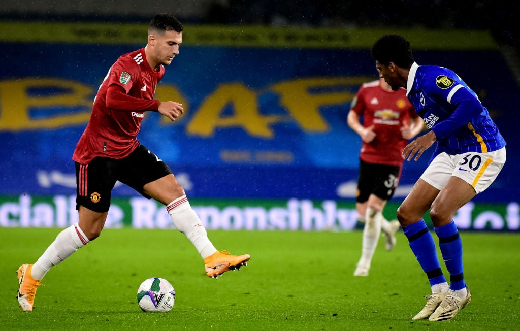 Diogo Dalot Pictured Training With AC Milan For The First Time