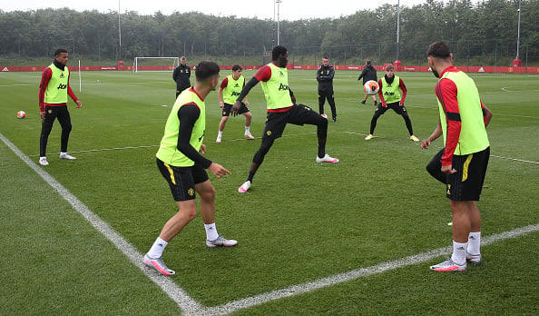 Manchester United Training Session