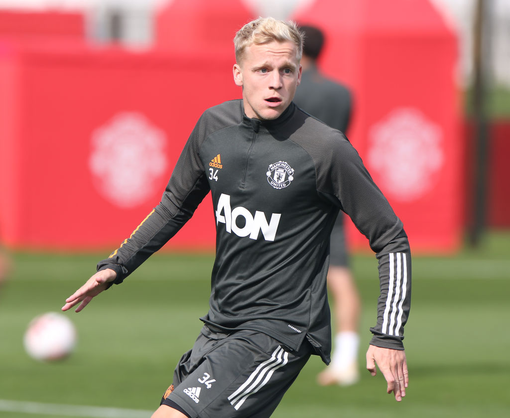 Manchester United Training Session