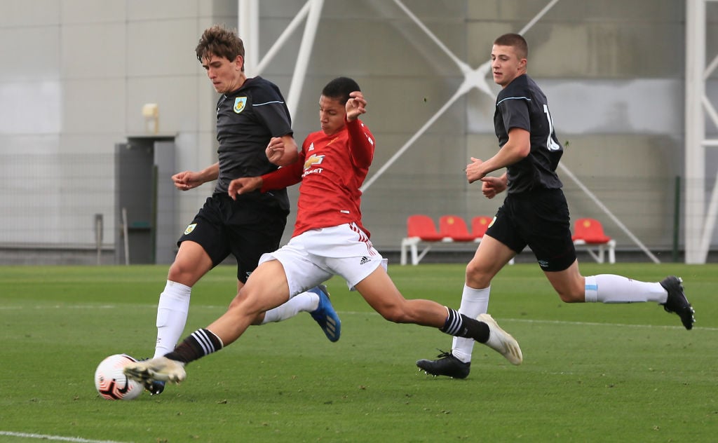 Mateo Mejia makes first Manchester United appearance in 10 months