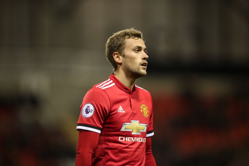 James Wilson ready for Manchester United reunion
