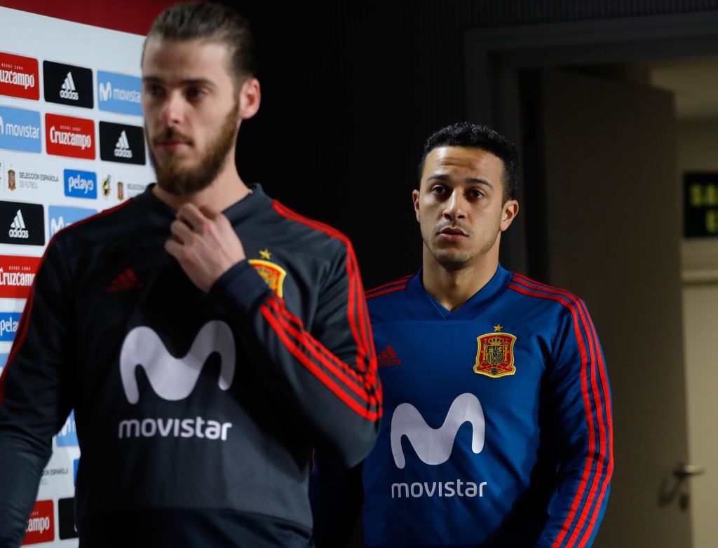 Spain v Argentina Training and Press Conference