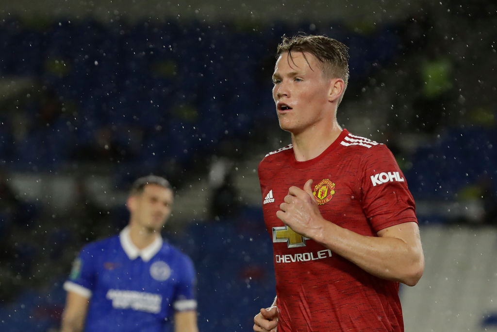 Scott McTominay returns to Manchester United training