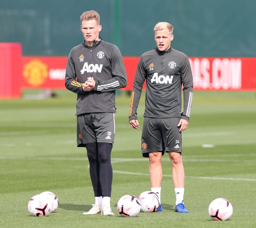 Manchester United Training Session