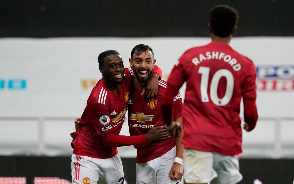 Manchester United three best players against Newcastle United